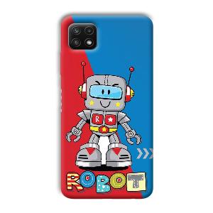 Robot Phone Customized Printed Back Cover for Samsung Galaxy A22