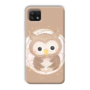 Owlet Phone Customized Printed Back Cover for Samsung Galaxy A22