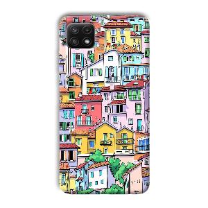 Colorful Alley Phone Customized Printed Back Cover for Samsung Galaxy A22