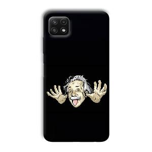 Einstein Phone Customized Printed Back Cover for Samsung Galaxy A22
