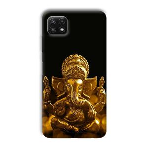 Ganesha Idol Phone Customized Printed Back Cover for Samsung Galaxy A22