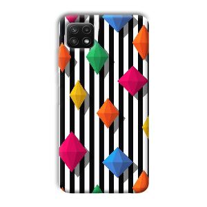 Origami Phone Customized Printed Back Cover for Samsung Galaxy A22