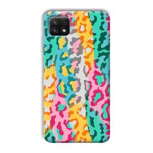 Colors Phone Customized Printed Back Cover for Samsung Galaxy A22