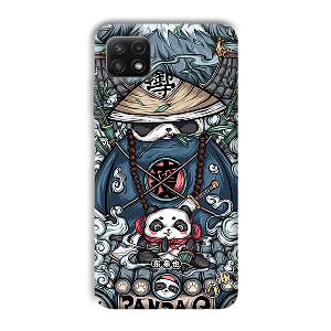 Panda Q Phone Customized Printed Back Cover for Samsung Galaxy A22