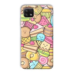 Love Desserts Phone Customized Printed Back Cover for Samsung Galaxy A22