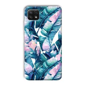 Banana Leaf Phone Customized Printed Back Cover for Samsung Galaxy A22