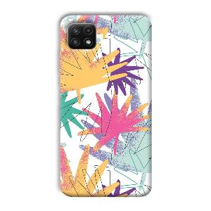 Big Leaf Phone Customized Printed Back Cover for Samsung Galaxy A22