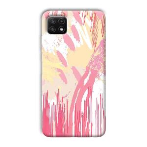 Pink Pattern Designs Phone Customized Printed Back Cover for Samsung Galaxy A22