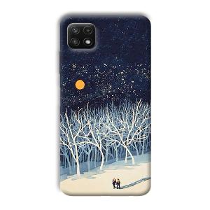 Windy Nights Phone Customized Printed Back Cover for Samsung Galaxy A22