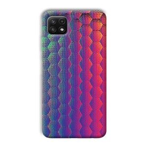 Vertical Design Customized Printed Back Cover for Samsung Galaxy A22