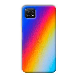 Rainbow Phone Customized Printed Back Cover for Samsung Galaxy A22