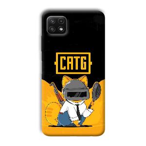 CATG Phone Customized Printed Back Cover for Samsung Galaxy A22