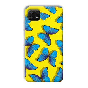 Butterflies Phone Customized Printed Back Cover for Samsung Galaxy A22