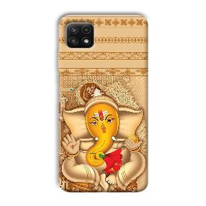 Ganesha Phone Customized Printed Back Cover for Samsung Galaxy A22