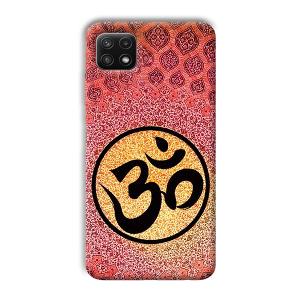 Om Design Phone Customized Printed Back Cover for Samsung Galaxy A22