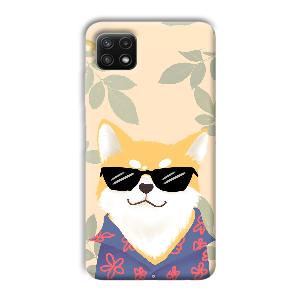 Cat Phone Customized Printed Back Cover for Samsung Galaxy A22