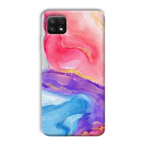 Water Colors Phone Customized Printed Back Cover for Samsung Galaxy A22