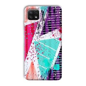Paint  Phone Customized Printed Back Cover for Samsung Galaxy A22