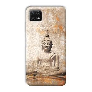 Buddha Statute Phone Customized Printed Back Cover for Samsung Galaxy A22