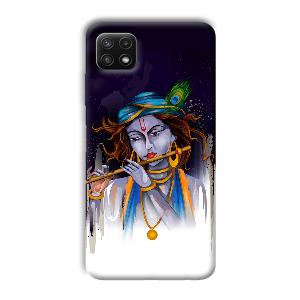 Krishna Phone Customized Printed Back Cover for Samsung Galaxy A22