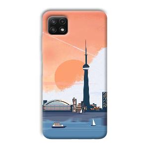 City Design Phone Customized Printed Back Cover for Samsung Galaxy A22