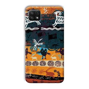 Earth Phone Customized Printed Back Cover for Samsung Galaxy A22