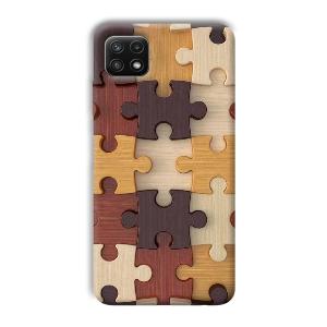 Puzzle Phone Customized Printed Back Cover for Samsung Galaxy A22