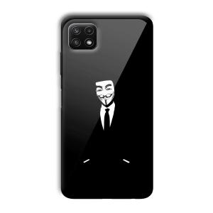 Anonymous Customized Printed Glass Back Cover for Samsung Galaxy A22