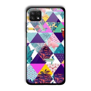 Animal Kingdom Customized Printed Glass Back Cover for Samsung Galaxy A22