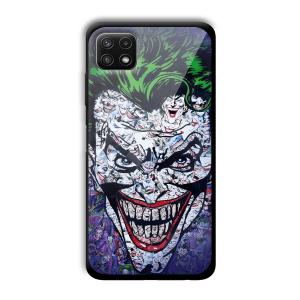 Joker Customized Printed Glass Back Cover for Samsung Galaxy A22