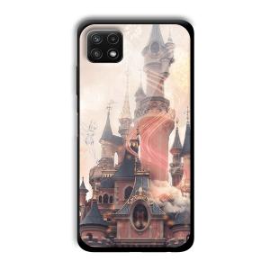 Dream Castle Customized Printed Glass Back Cover for Samsung Galaxy A22