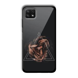 Dark Prism Customized Printed Glass Back Cover for Samsung Galaxy A22