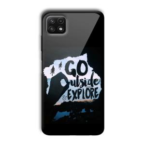 Explore Customized Printed Glass Back Cover for Samsung Galaxy A22