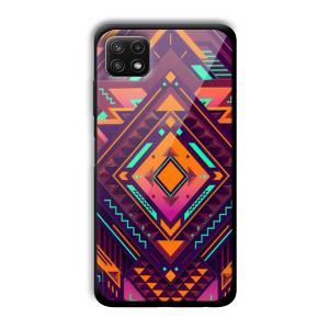 Purple Prism Customized Printed Glass Back Cover for Samsung Galaxy A22