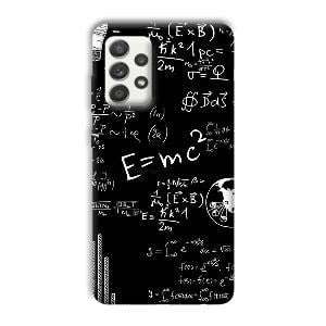 E is Equal To MC2 Phone Customized Printed Back Cover for Samsung Galaxy A52s 5G