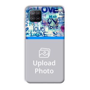 Love   Customized Printed Back Cover for Samsung Galaxy F12