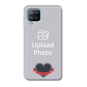 Heart Customized Printed Back Cover for Samsung Galaxy F12