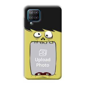 Green Monster Customized Printed Back Cover for Samsung Galaxy F12
