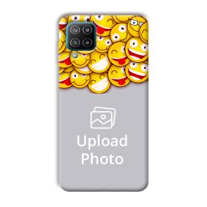 Emojis Customized Printed Back Cover for Samsung Galaxy F12
