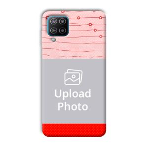 Hearts Customized Printed Back Cover for Samsung Galaxy F12