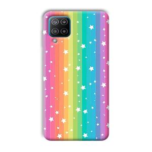 Starry Pattern Phone Customized Printed Back Cover for Samsung Galaxy F12