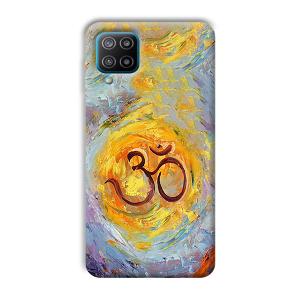 Om Phone Customized Printed Back Cover for Samsung Galaxy F12