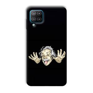 Einstein Phone Customized Printed Back Cover for Samsung Galaxy F12