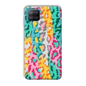 Colors Phone Customized Printed Back Cover for Samsung Galaxy F12