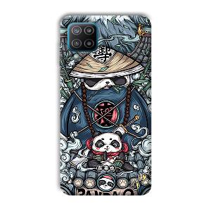 Panda Q Phone Customized Printed Back Cover for Samsung Galaxy F12