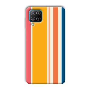 Colorful Pattern Phone Customized Printed Back Cover for Samsung Galaxy F12