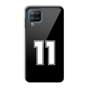 Eleven Customized Printed Glass Back Cover for Samsung Galaxy F12