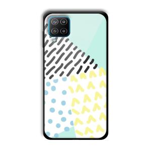 Cool Pattern Customized Printed Glass Back Cover for Samsung Galaxy F12