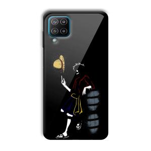 Cool Boy Customized Printed Glass Back Cover for Samsung Galaxy F12