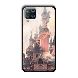Dream Castle Customized Printed Glass Back Cover for Samsung Galaxy F12